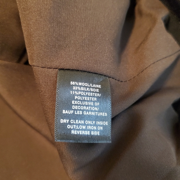 LAFAYETTE 148 Silk blend Printed Evening Jacket! Size Large! - Picture 8 of 9